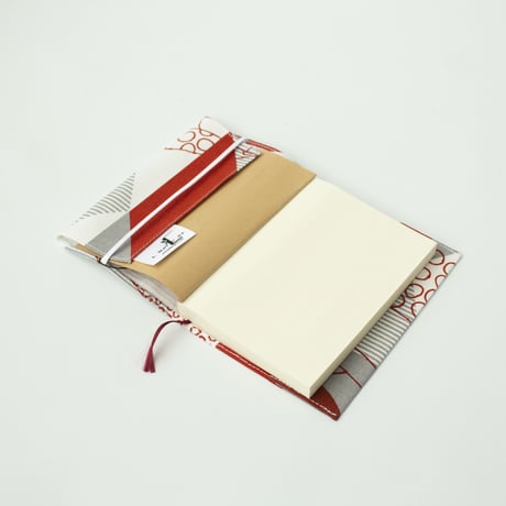 ACCESSORIES_ブックカバー  -DESERT OASIS- (BORDEAUX)