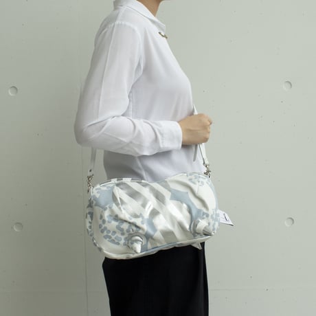 BAG_ピーナッツバッグ　-SOUFFLE- (BLUE  GRAY)