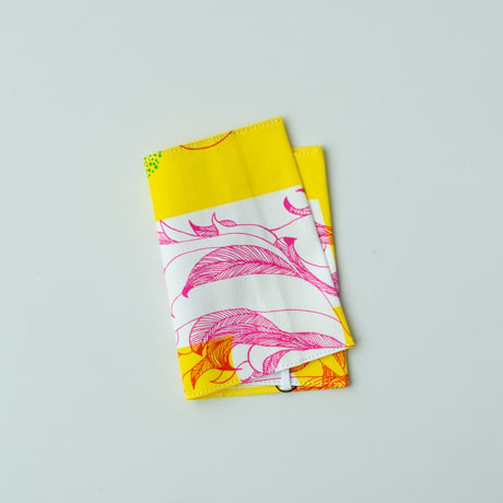 ACCESSORIES_ブックカバー　-MAGIC BIRD- (YELLOW)