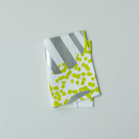 ACCESSORIES_ブックカバー　-SOUFFLE-(YELLOW GREEN)