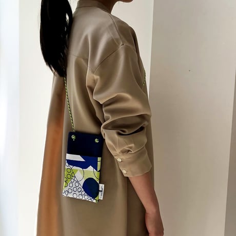 BAG_サコッシュ -DESERT OASIS- (BLUE)