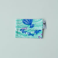 ACCESSORIES_ティッシュケース　 -LITTLE OCEAN- (EMERALD GREEN)