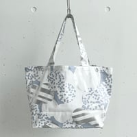 BIGトートバッグ -SOUFFLÉ -(BULE GRAY)
