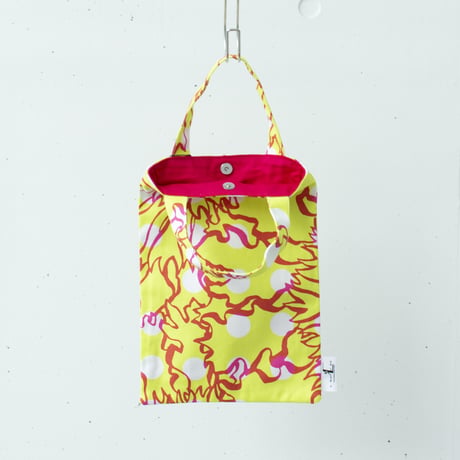 BAG_ミニバッグ　 -BUBBLE FLOWER- (YELLOW)