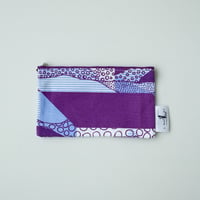 POUCH_フラットポーチ　-DESERT OASIS- (PURPLE)