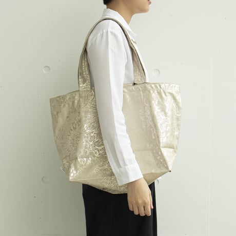 BIGトートバッグ-BOTANICAL -(BEIGE)
