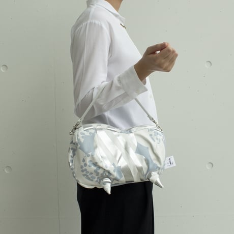 BAG_ピーナッツバッグ　-SOUFFLE- (BLUE  GRAY)