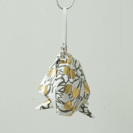 BAG_ピーナッツバッグ　-BUBBLE FLOWER- (GOLD)