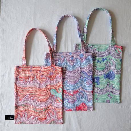 BAG_LCトート　-LITTLE OCEAN- (PURPLE)