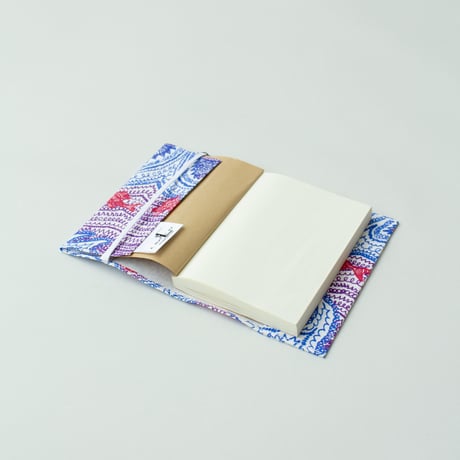 ACCESSORIES_ブックカバー　 -LITTLE OCEAN- (PURPLE)