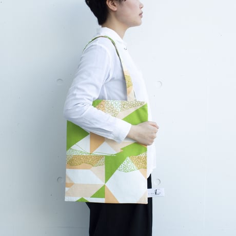 BAG_LCトート　-DESERT OASIS- (GREEN)