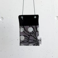BAG_サコッシュ-BUBBLE FLOER-(SILVER)