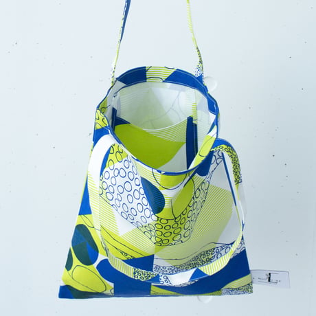 BAG_LCトート　-DESERT OASIS- (BLUE)
