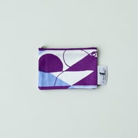POUCH_ミニフラットポーチ　-DESERT OASIS- (PURPLE)