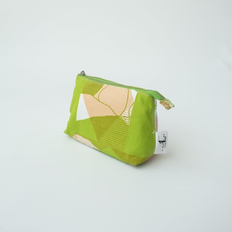 POUCH_マチ付きポーチ  -DESERT OASIS- (GREEN)