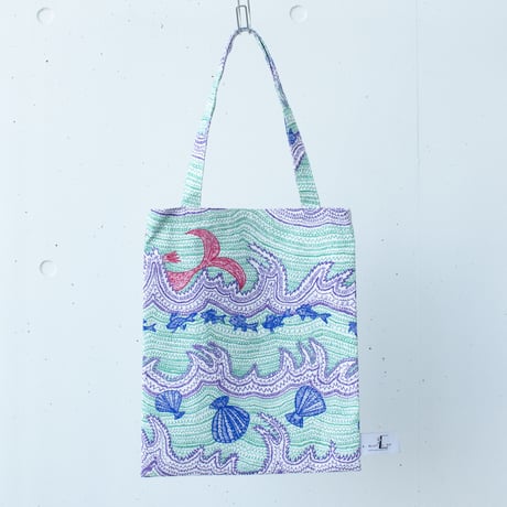 BAG_LCトート　-LITTLE OCEAN- (EMERALD GREEN)