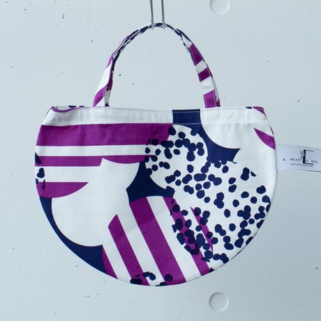 BAG_ミニRトート　-SOUFFLE- (PURPLE)