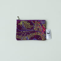 POUCH_ミニフラットポーチ　-NOCTURNE- (BORDEAUX)