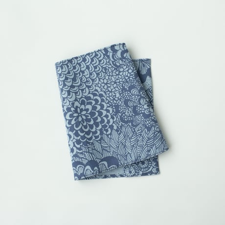 ACCESSORIES_ブックカバー -BOTANICAL- (BLUE)