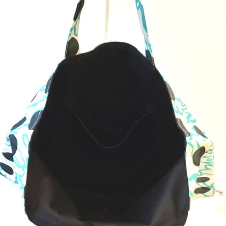 BAG_レッスンバッグ　-BUBBLE FLOWER- (LIGHT BLUE)