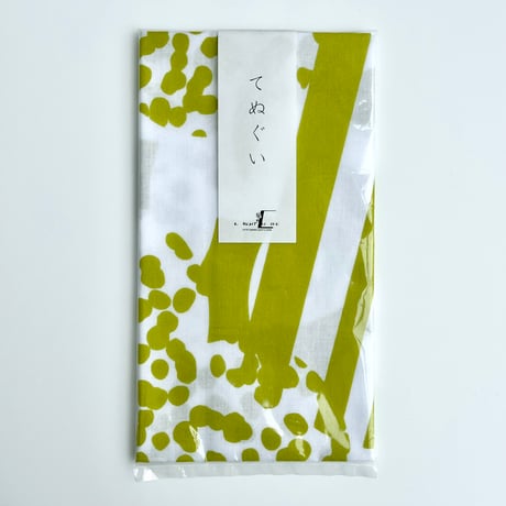 ACCESSORIES_ てぬぐい_SOUFLE (YELLOW GREEN)