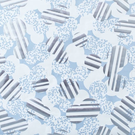 ACCESSORIES_ハーフカットクロス　-SOUFFLE-(BLUE  GRAY)