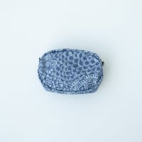 POUCH_たまごポーチ -BOTANICAL -(BLUE)