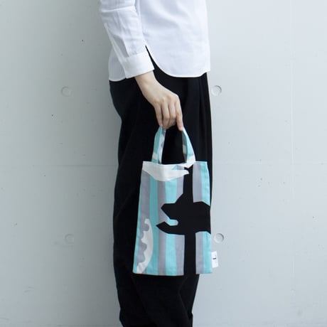 BAG_ミニバッグ　 -DEEP BREATH- (AQUA BLUE)