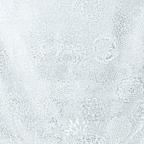 ACCESSORIES_カットクロス1m　-BOTANICAL -(WHITE)