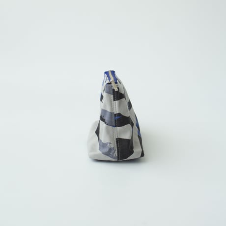 POUCH_マチ付きポーチ  -RIVER SIDE-(BLUE)