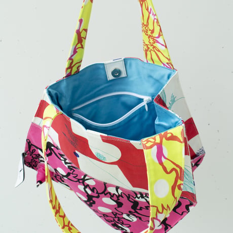 BAG_ボコトート　-BUBBLE FLOWER- (YELLOW)