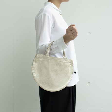 BAG_ミニRトート -BOTANICAL -(BEIGE)
