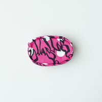 POUCH_たまごポーチ　-BUBBLE FLOWER- (PINK)