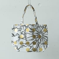 BAG_BOXトート　-BUBBLE FLOER-(GOLD)