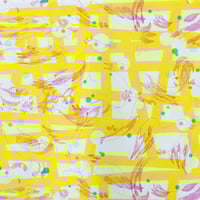 ACCESSORIES_ハーフカットクロス　-MAGIC BIRD- (YELLOW)