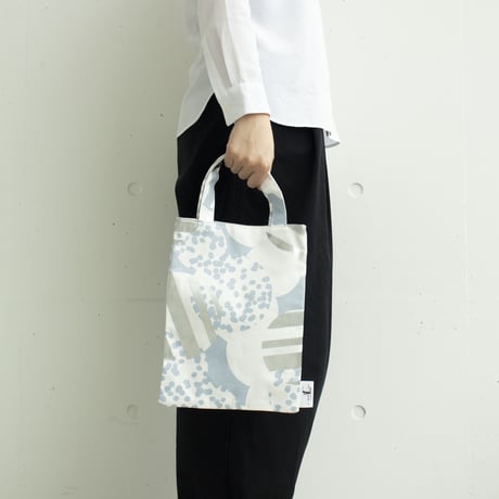 BAG_ミニバッグ　-SOUFFLE-(BLUE  GRAY)