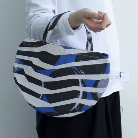 BAG_ミニRトート　-RIVER SIDE-(BLUE)