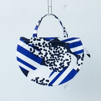 BAG_ミニRトート　-SOUFFLE- (BLUE)
