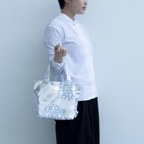 BAG_BOXトート　-SOUFFLE-(BLUE  GRAY)