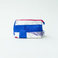 POUCH_マチ付きポーチ　-MAGIC BIRD- (BLUE)