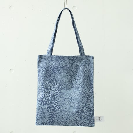 BAG_LCトート -BOTANICAL -(BLUE)