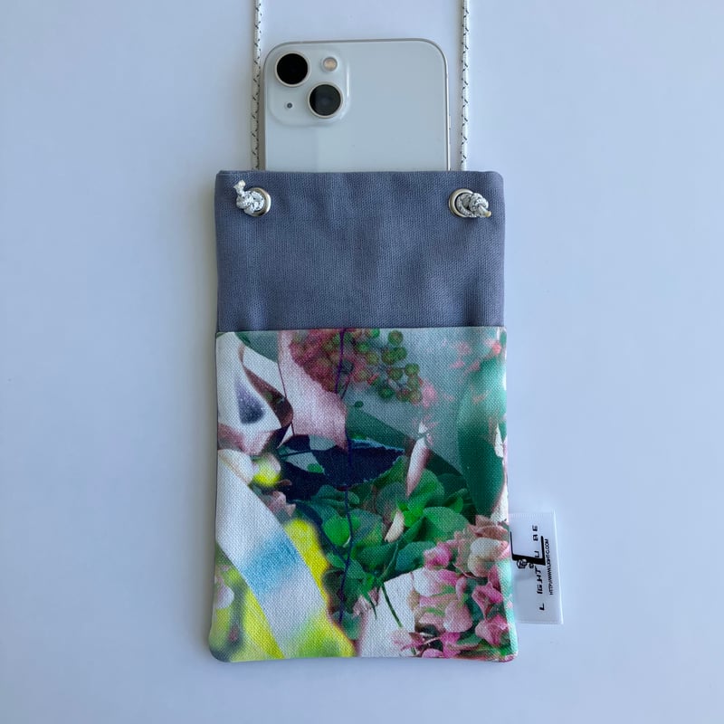 BAG_サコッシュ -BLOOM- (WHITE) | LIGHT CUBE BAG_サコッシュ -BLOOM- (WHITE) | LIGHT CUBE