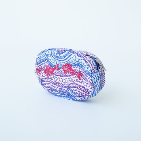 POUCH_たまごポーチ  -LITTLE OCEAN- (PURPLE)