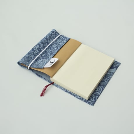 ACCESSORIES_ブックカバー -BOTANICAL- (BLUE)