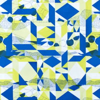 ACCESSORIES_カットクロス1m　-DESERT OASIS- (BLUE)