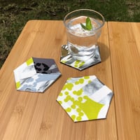 コースター材料キット-箔プリントシリーズ（国内送料無料）