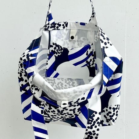 BIGトートバッグ　-SOUFFLÉ- ( BLUE)