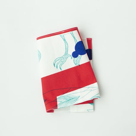 ACCESSORIES_ブックカバー -MAGIC BIRD- (RED)