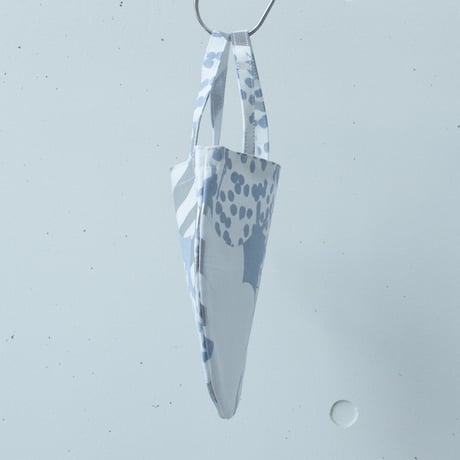 BAG_ミニRトート　-SOUFFLE- (BLUE  GRAY)