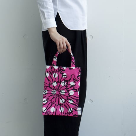 BAG_ミニバッグ　 -BUBBLE FLOWER- (PINK)